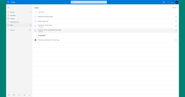 Microsoft ToDo